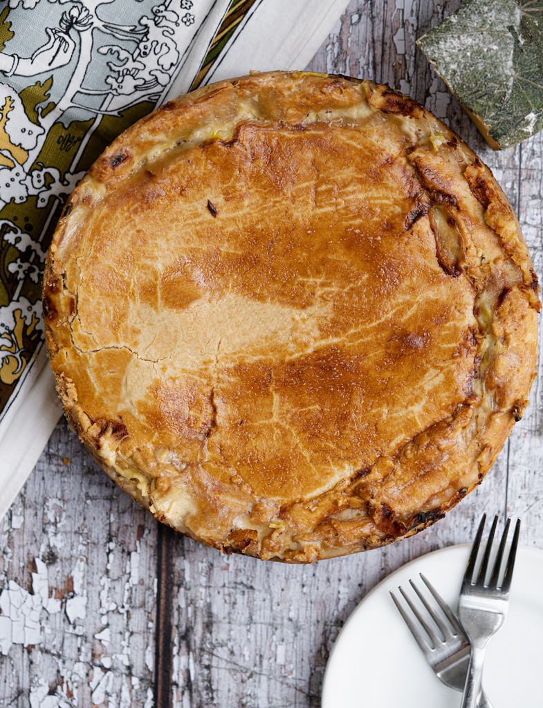 Cornish Yarg, Chicken and Bacon Pie recipe