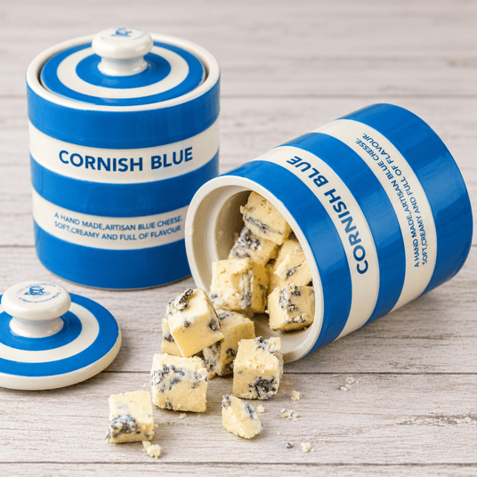 Cornish Blue Pot Bundle - cornishblue-potx3 - Cheese - The Cornish Cheese Co
