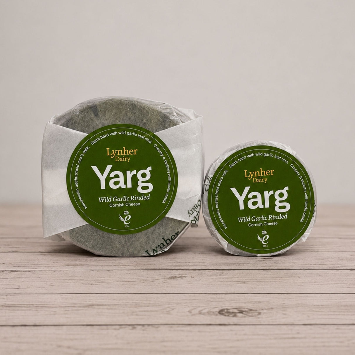 Cornish Garlic Yarg - cornishgarlicyarg-1.600 - Cheese - The Cornish Cheese Co