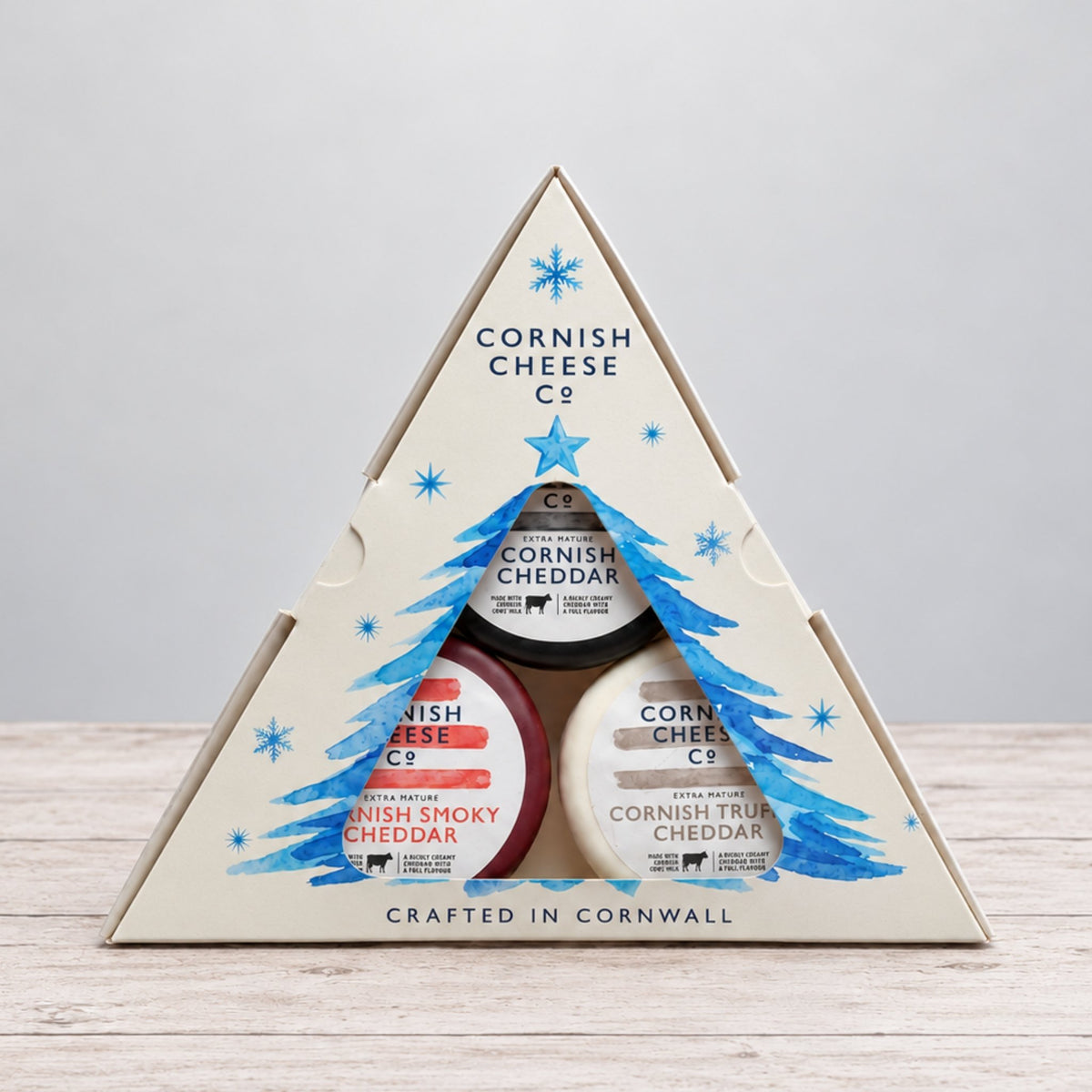 Cornish Cheddar Christmas Trio
