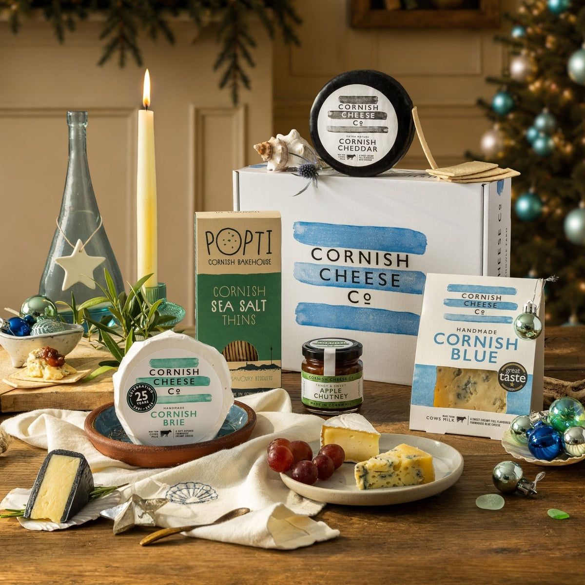 Small Cornish Cheeseboard - gift-cheeseboard.small - Cheeseboard - The Cornish Cheese Co
