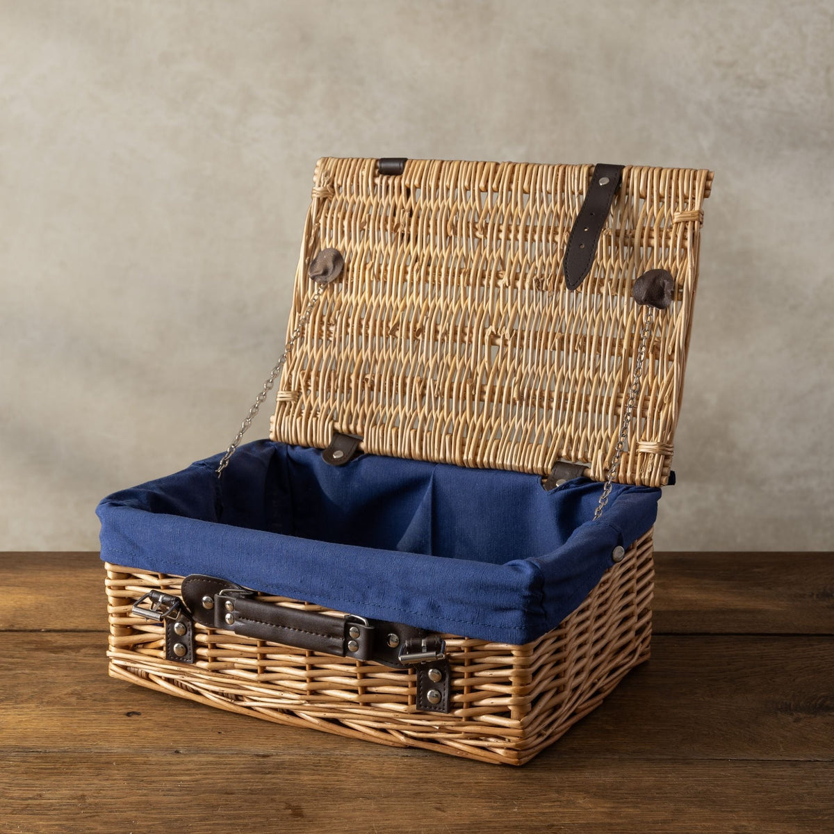 Split Willow Hamper - medium-split-willow-hamper - Hamper - The Cornish Cheese Co