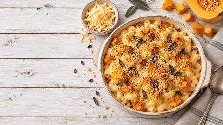 Butternut Squash & Cornish Cheddar Macaroni Cheese - The Cornish Cheese Co