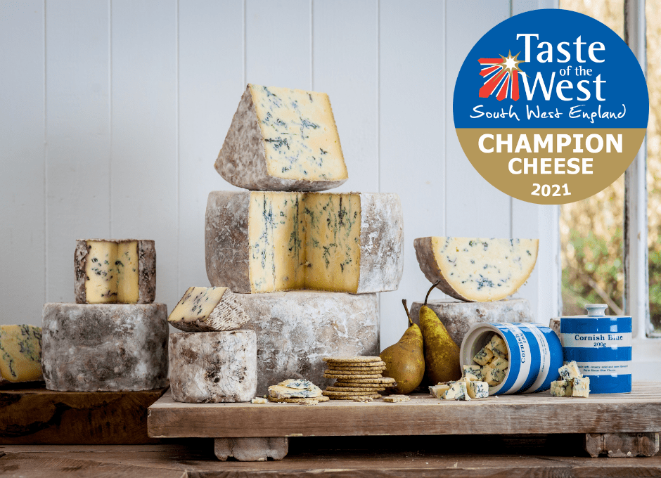 Champion Cheese at the TOTW 2021 Awards - The Cornish Cheese Co