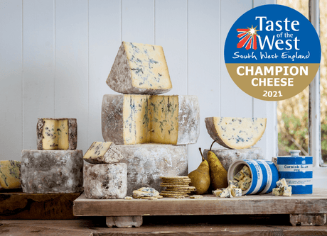 Champion Cheese at the TOTW 2021 Awards - The Cornish Cheese Co