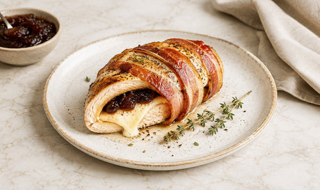 Cornish Brie stuffed chicken breast recipe - The Cornish Cheese Co