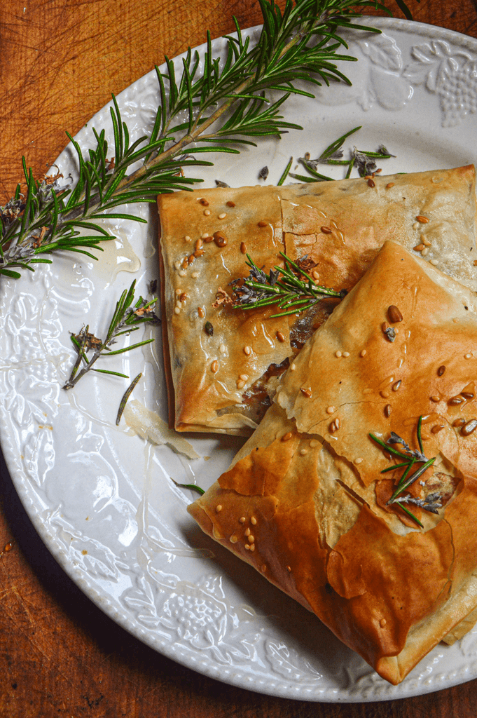 Cornish Nanny, rosmary and honey parcel recipe - The Cornish Cheese Co