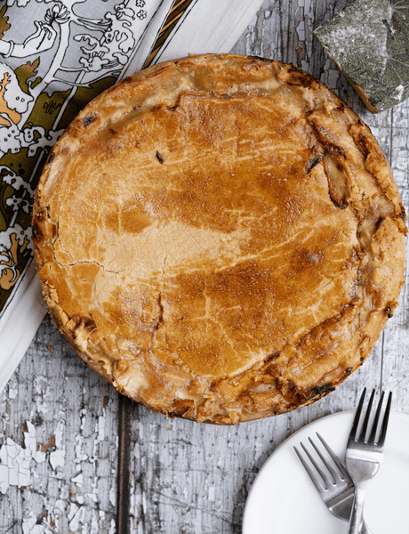 Cornish Yarg, Chicken and Bacon Pie recipe - The Cornish Cheese Co