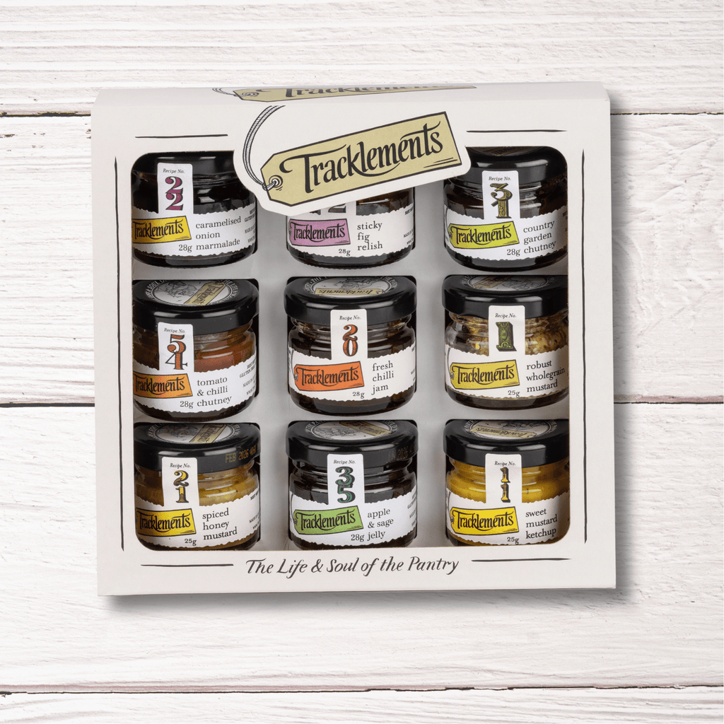 9 Mini Jar Gift Pack - accompaniments - 9minijargiftpack - The Cornish Cheese Co