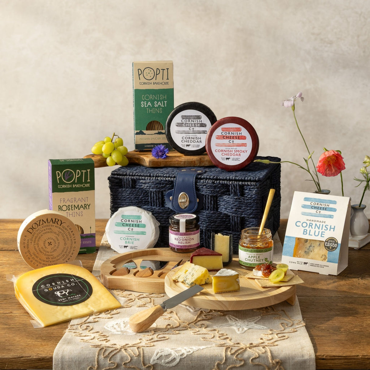 Cornish Cheeseboard Hamper
