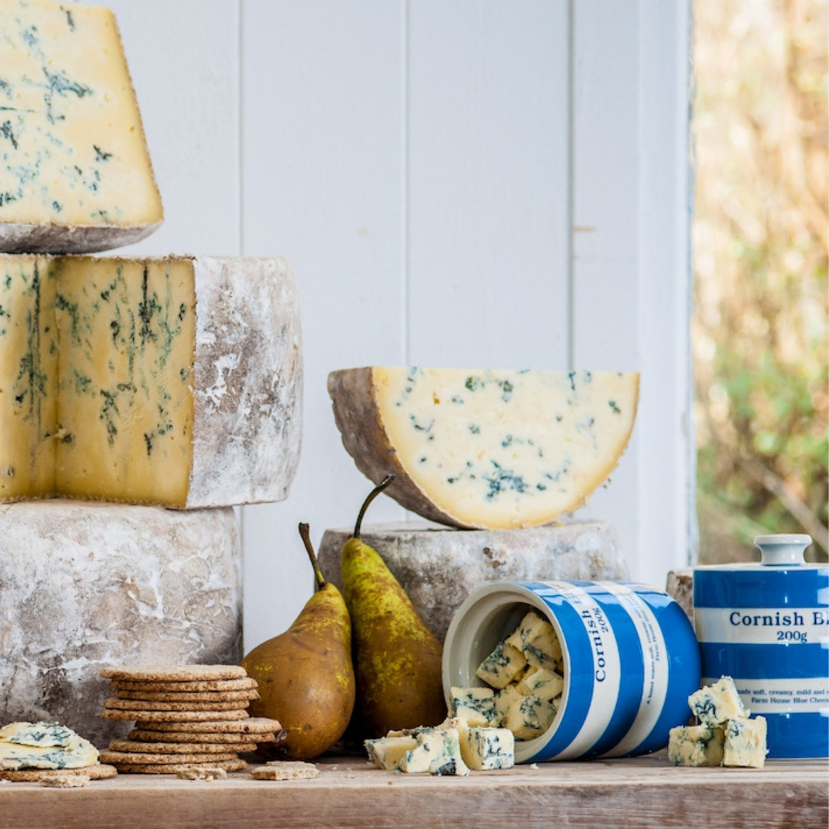 Cornish Blue Pot Bundle - cornishblue-potx3 - Cheese - The Cornish Cheese Co