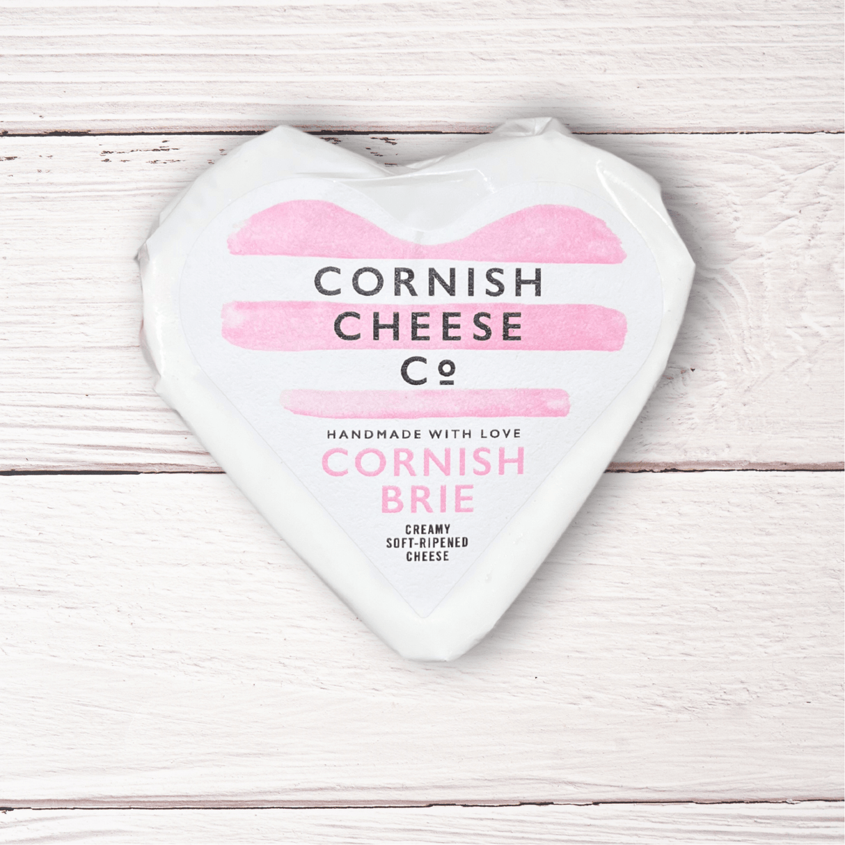 Cornish Brie Heart - cornishbrieheart - 0.100 - The Cornish Cheese Co