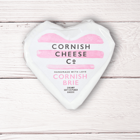 Cornish Brie Heart - cornishbrieheart - 0.100 - The Cornish Cheese Co