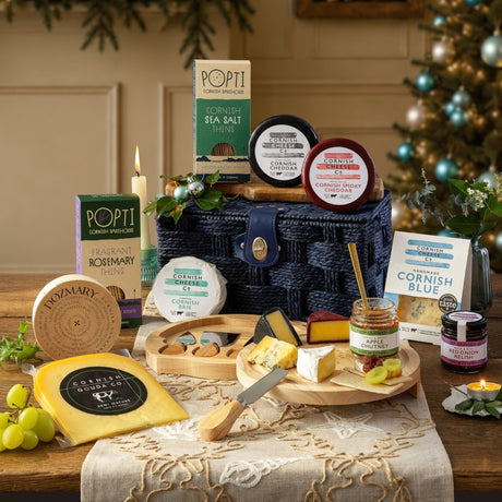 Cornish Cheeseboard Hamper - gift-cornish-cheeseboard-hamper - Hamper - The Cornish Cheese Co