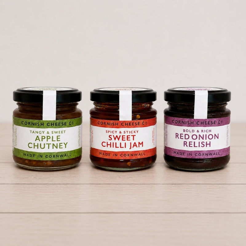 Cornish Preserve 3 Pack - cornish-preserve-3-pack - Chutney - The Cornish Cheese Co