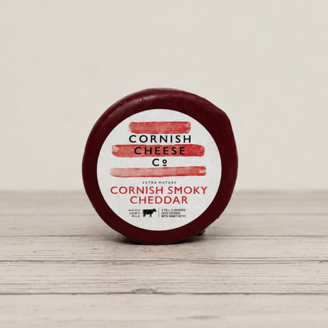 Cornish Smoky Cheddar - smokycheddar-0.250 - Cheese - The Cornish Cheese Co