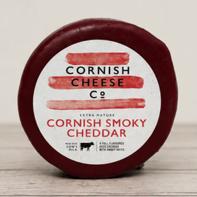 Cornish Smoky Cheddar - smokycheddar-0.250 - Cheese - The Cornish Cheese Co