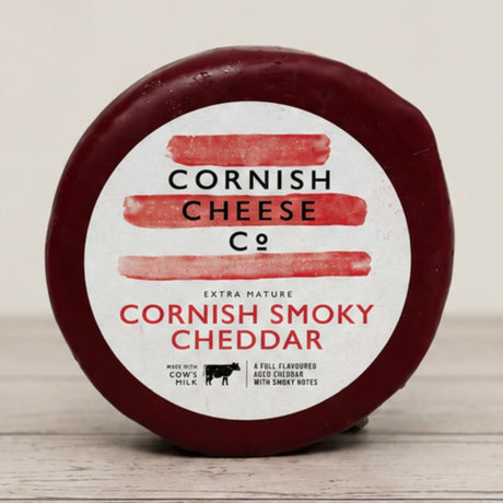 Cornish Smoky Cheddar - smokycheddar-0.250 - Cheese - The Cornish Cheese Co