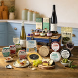 Cornish Wine, Charcuterie & Cheese Party Hamper - gift-cornish-wine-charcuterie-and-cheese-party-hamper - Hamper - The Cornish Cheese Co