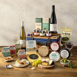 Cornish Wine, Charcuterie & Cheese Party Hamper - gift-cornish-wine-charcuterie-and-cheese-party-hamper - Hamper - The Cornish Cheese Co