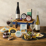 Cornish Wine & Cheese Sharing Hamper - gift-cornish-wine-and-cheese-sharing-hamper - Hamper - The Cornish Cheese Co