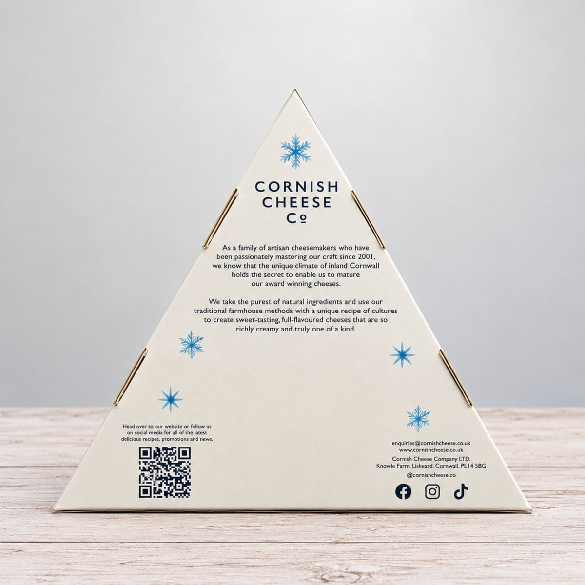 Cornish Cheddar Christmas Trio