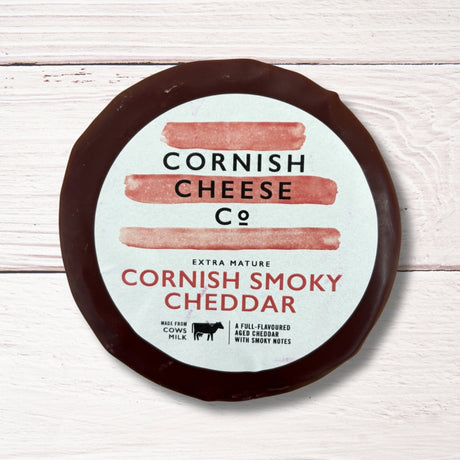 New Cornish Smoky Cheddar - smokycheddar-0.250 - The Cornish Cheese Co