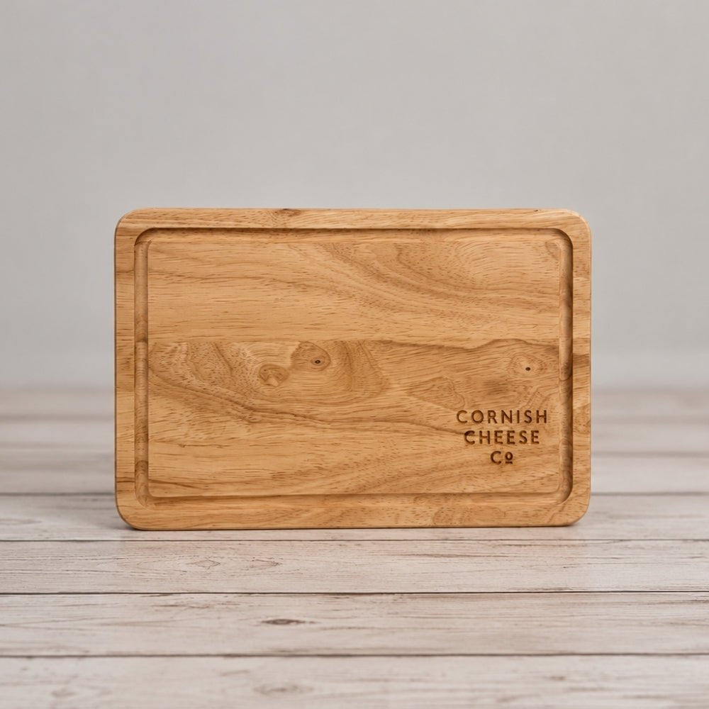 Rectangular Wooden Cheeseboard - rectangular-wooden-cheeseboard - Cheeseboard - The Cornish Cheese Co