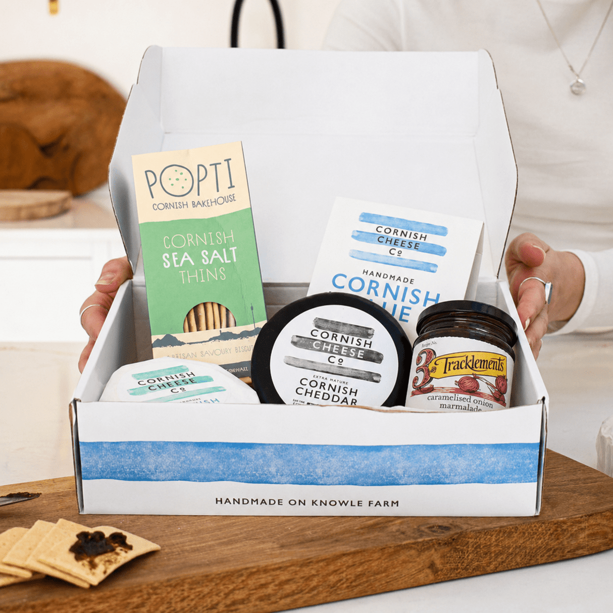 Small Cornish Cheeseboard - gift-cheeseboard.small - The Cornish Cheese Co
