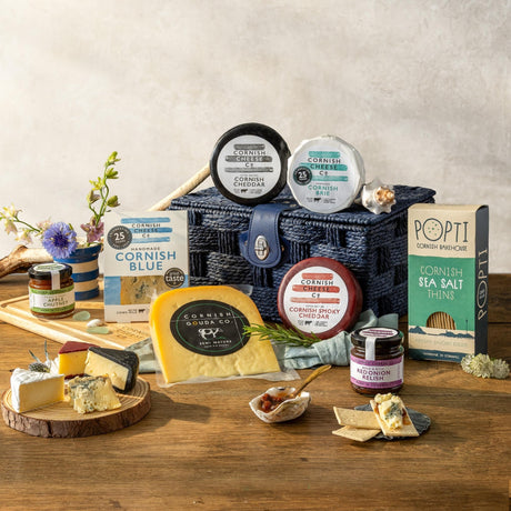 Taste Of Cornwall Cheese Hamper - gift-taste-of-cornwall-cheese-hamper - Hamper - The Cornish Cheese Co