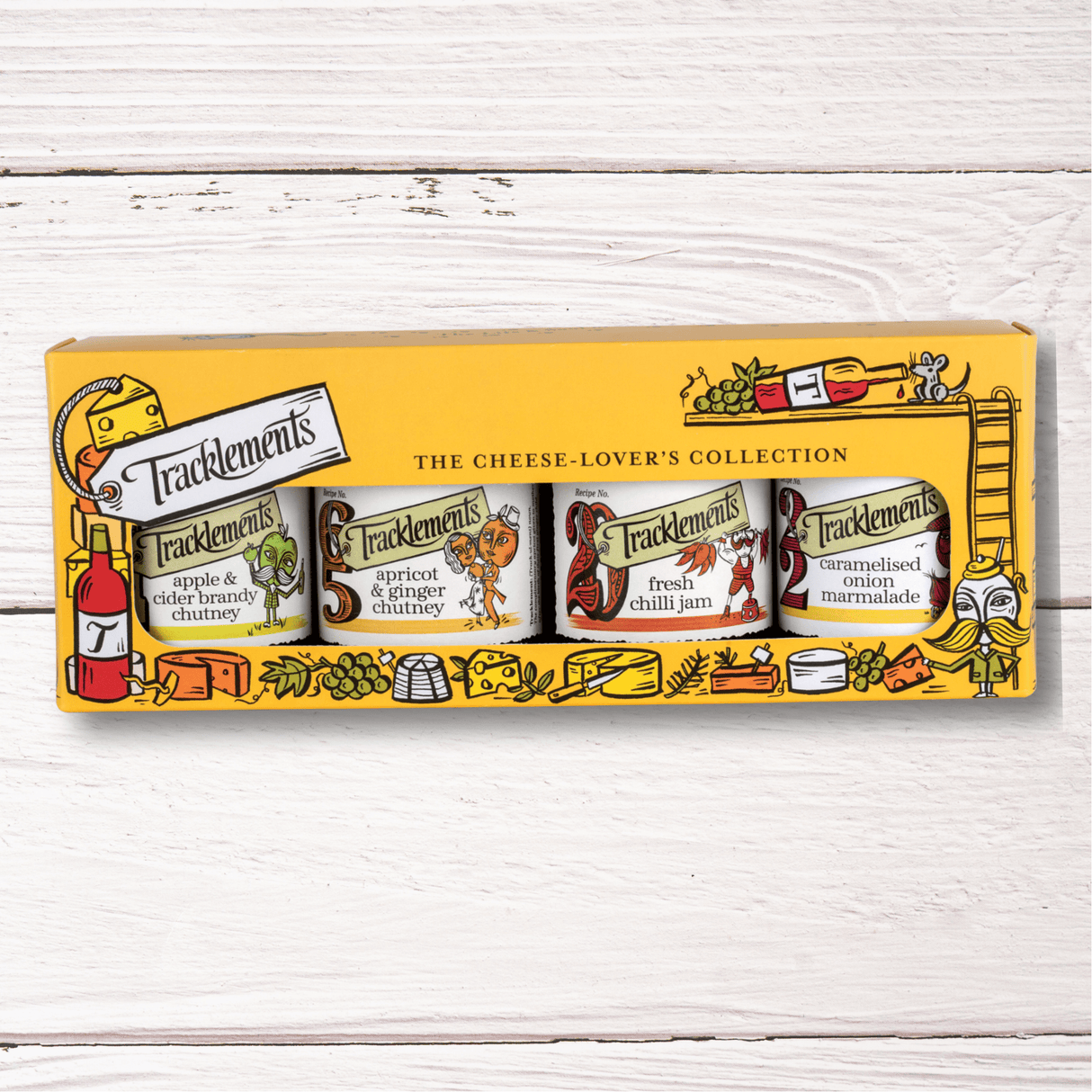 The Cheese Lover's Collection Gift Pack - accompaniments - cheesecollectionpack - The Cornish Cheese Co