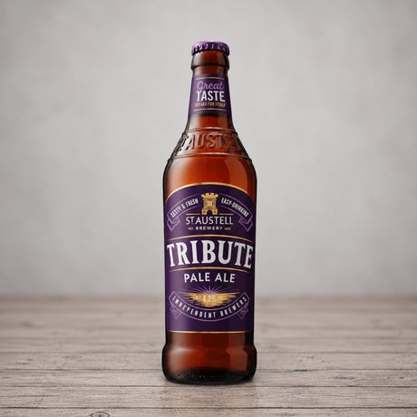 Tribute Pale Ale (500ml) - st-austell-brewery-tribute-500 - The Cornish Cheese Co