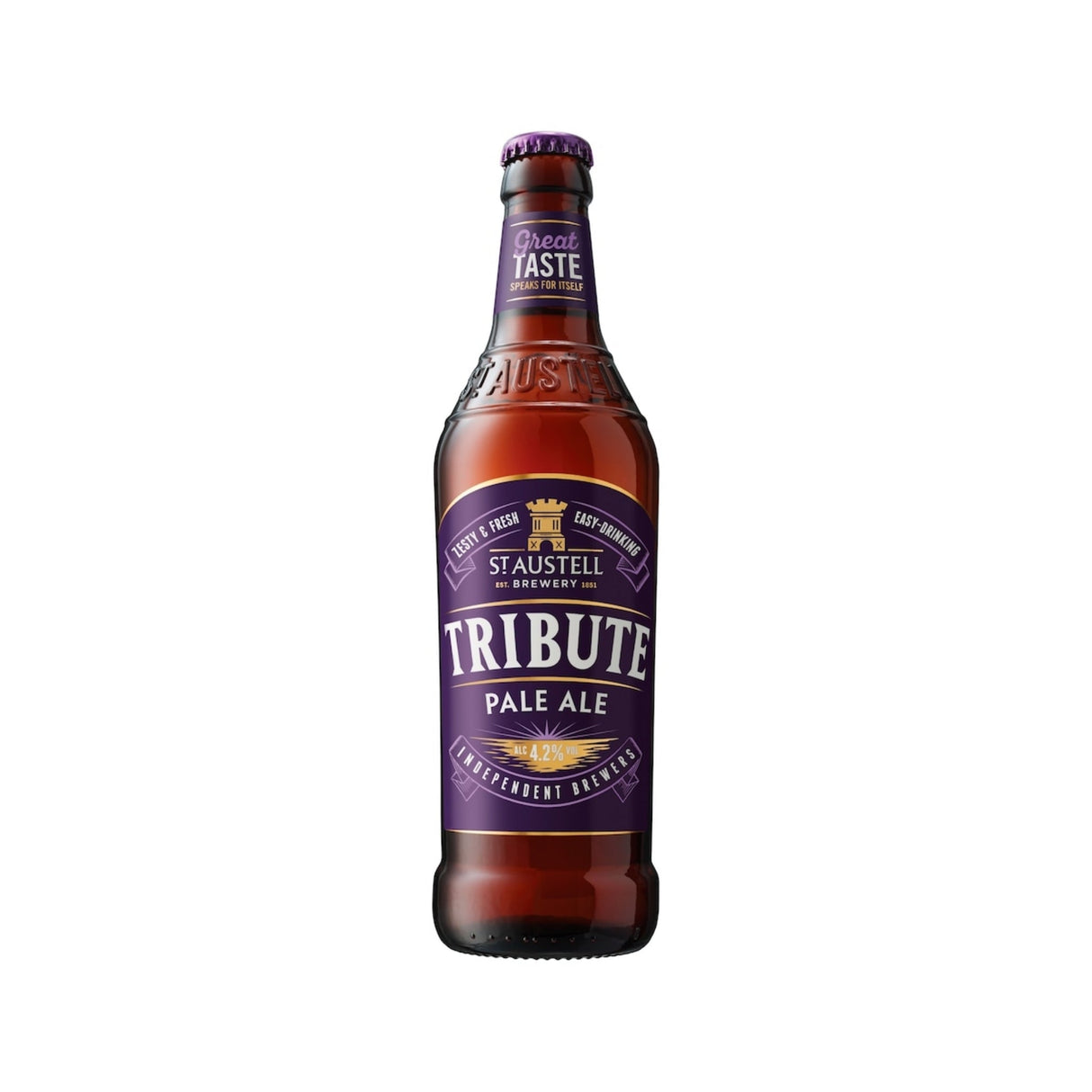 Tribute Pale Ale (500ml) - st-austell-brewery-tribute-500 - The Cornish Cheese Co