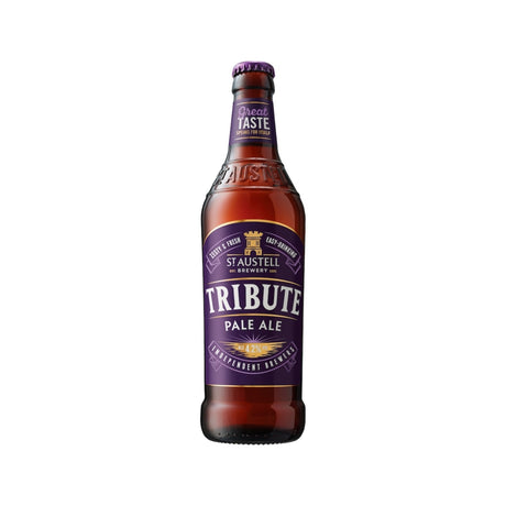 Tribute Pale Ale (500ml) - st-austell-brewery-tribute-500 - The Cornish Cheese Co
