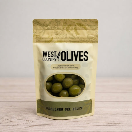 West Country Nocellara Olives - west-country-nocellara-olives - Olive - The Cornish Cheese Co