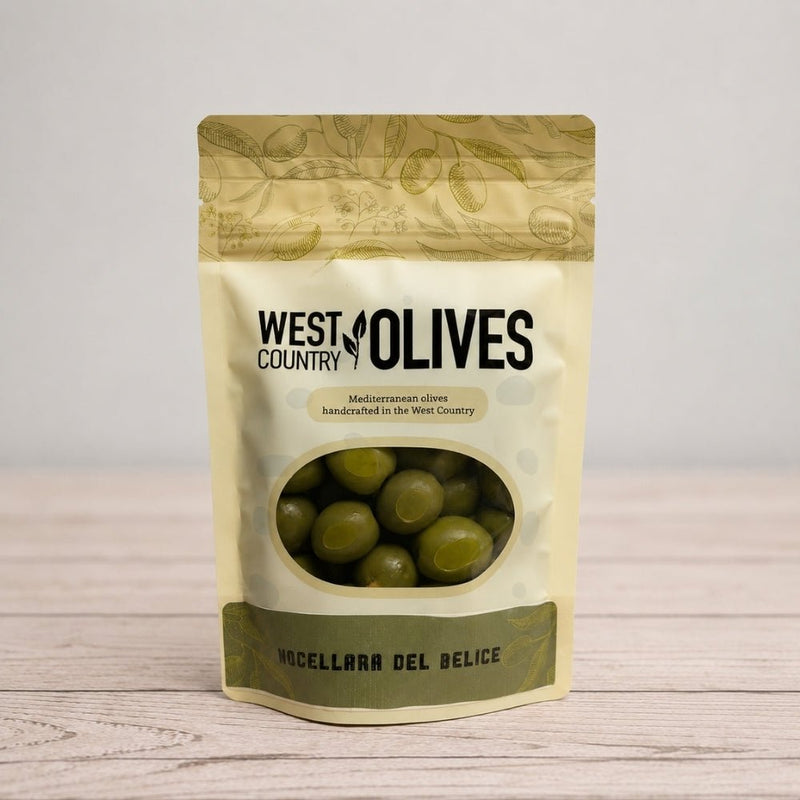 West Country Nocellara Olives - west-country-nocellara-olives - Olive - The Cornish Cheese Co