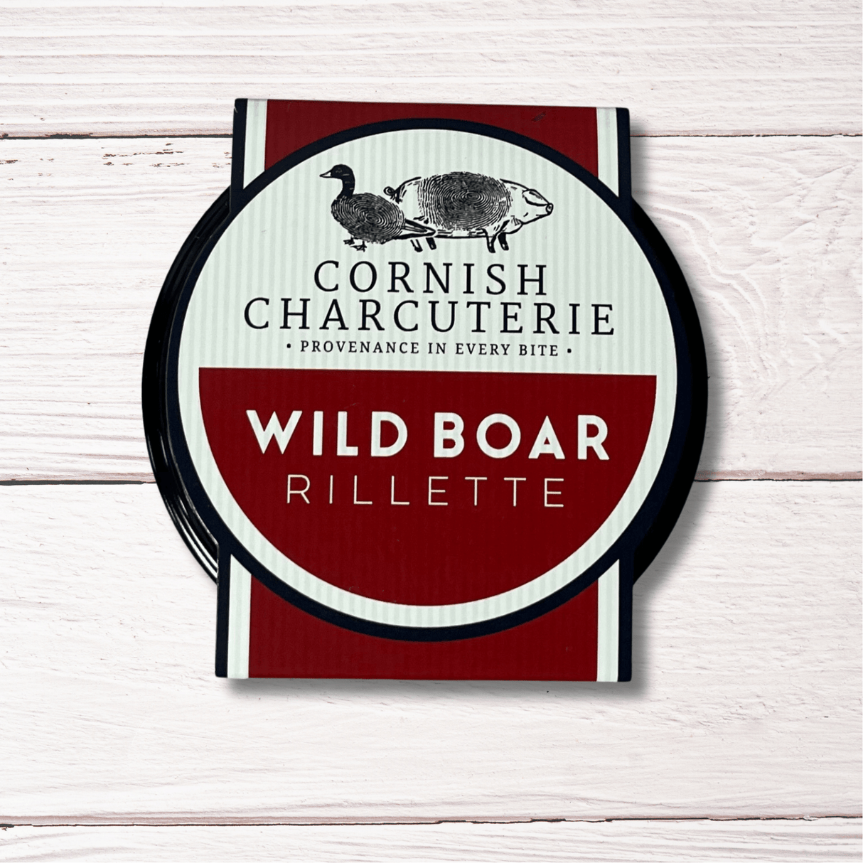 Wild Boar Rillette - pate - wildboarrillette.0125 - The Cornish Cheese Co