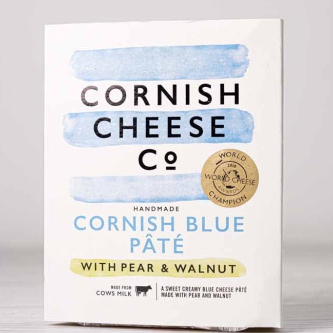 Cornish Blue Paté with Pear & Walnut - cheesepate - p&w - The Cornish Cheese Co